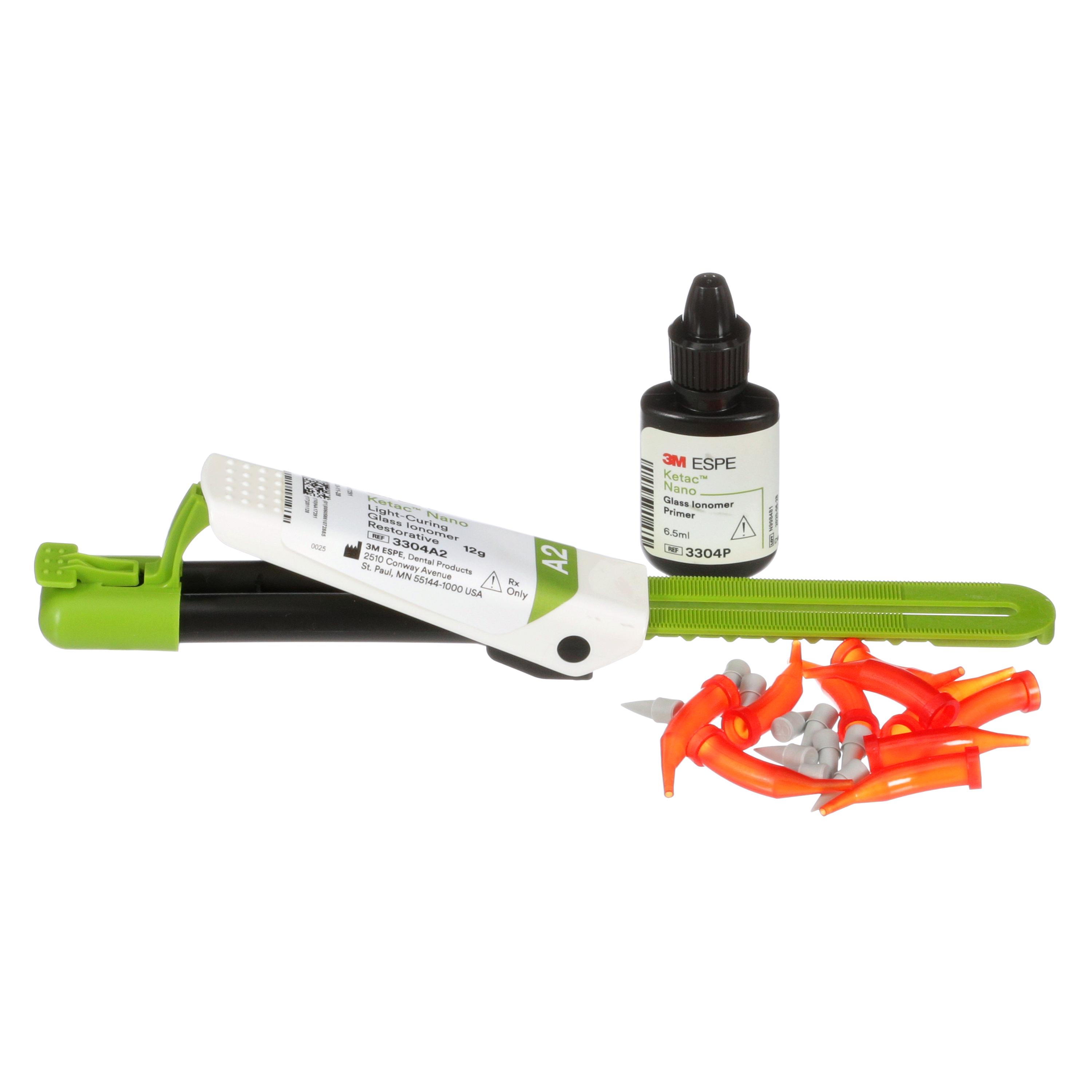 3M Ketac Nano Light-Curing Glass Ionomer Restorative Trial Kit, 3304TK