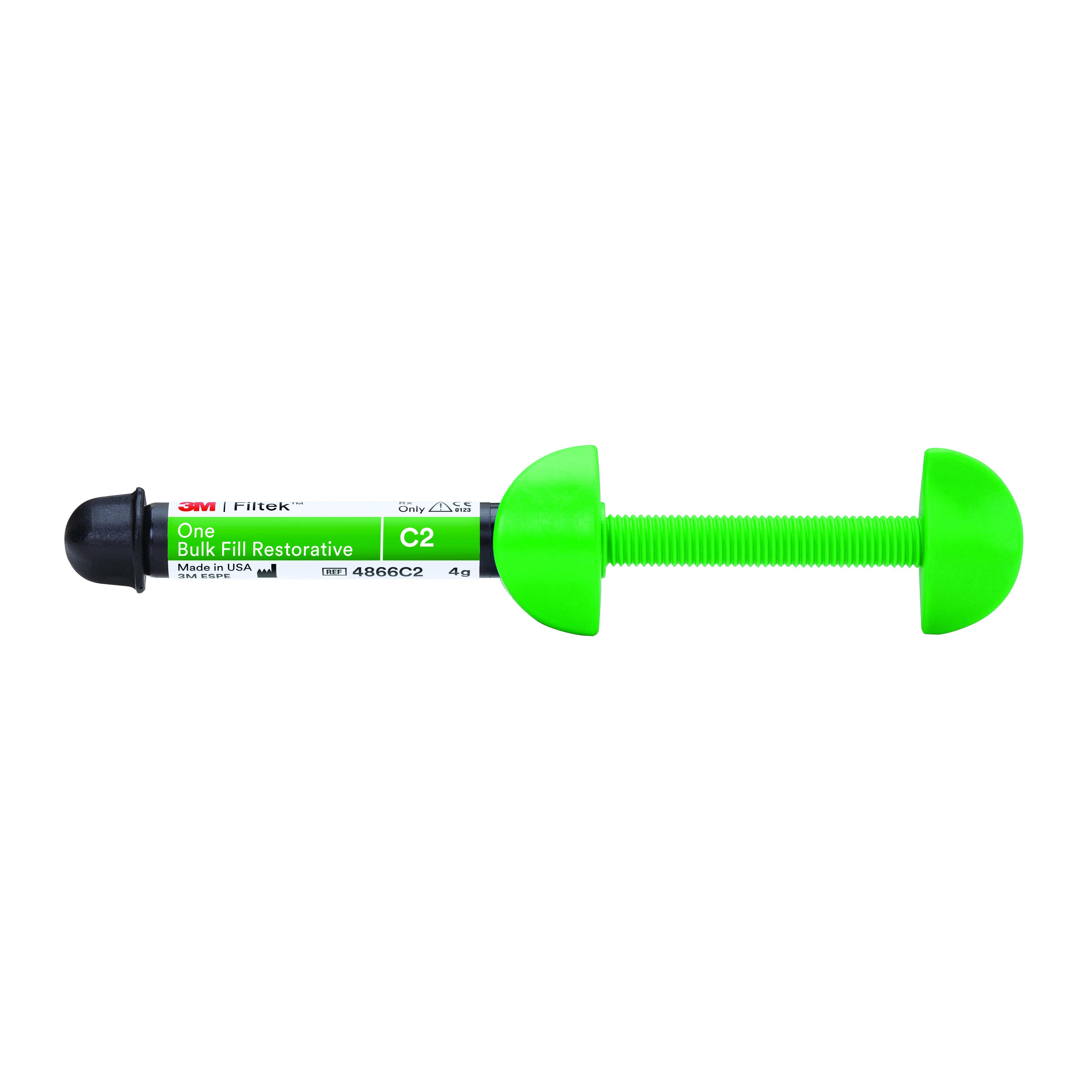 Filtek One Bulk Fill Restorative 4g Syringe C2