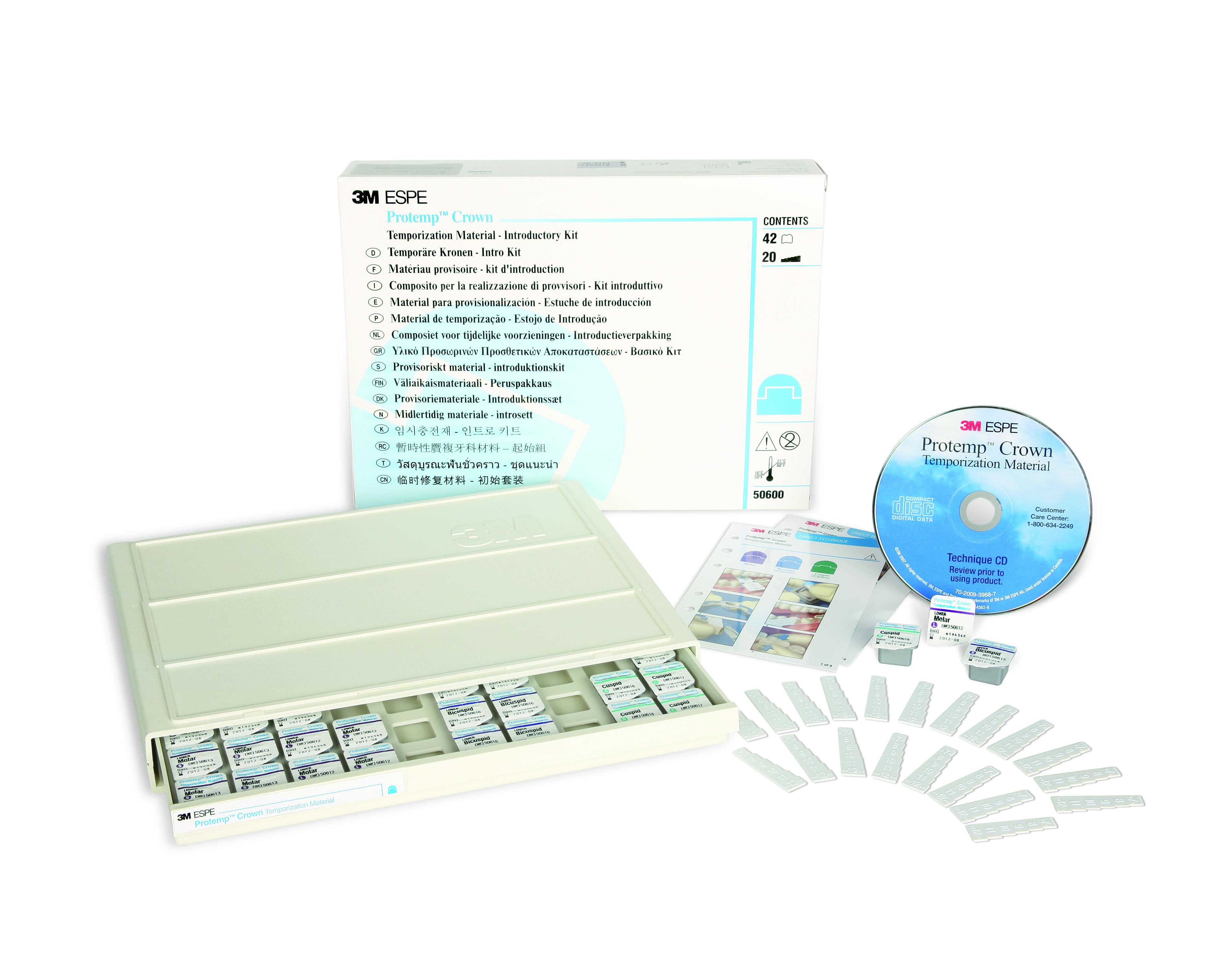 Protemp Crown Temporization Material Introductory Kit