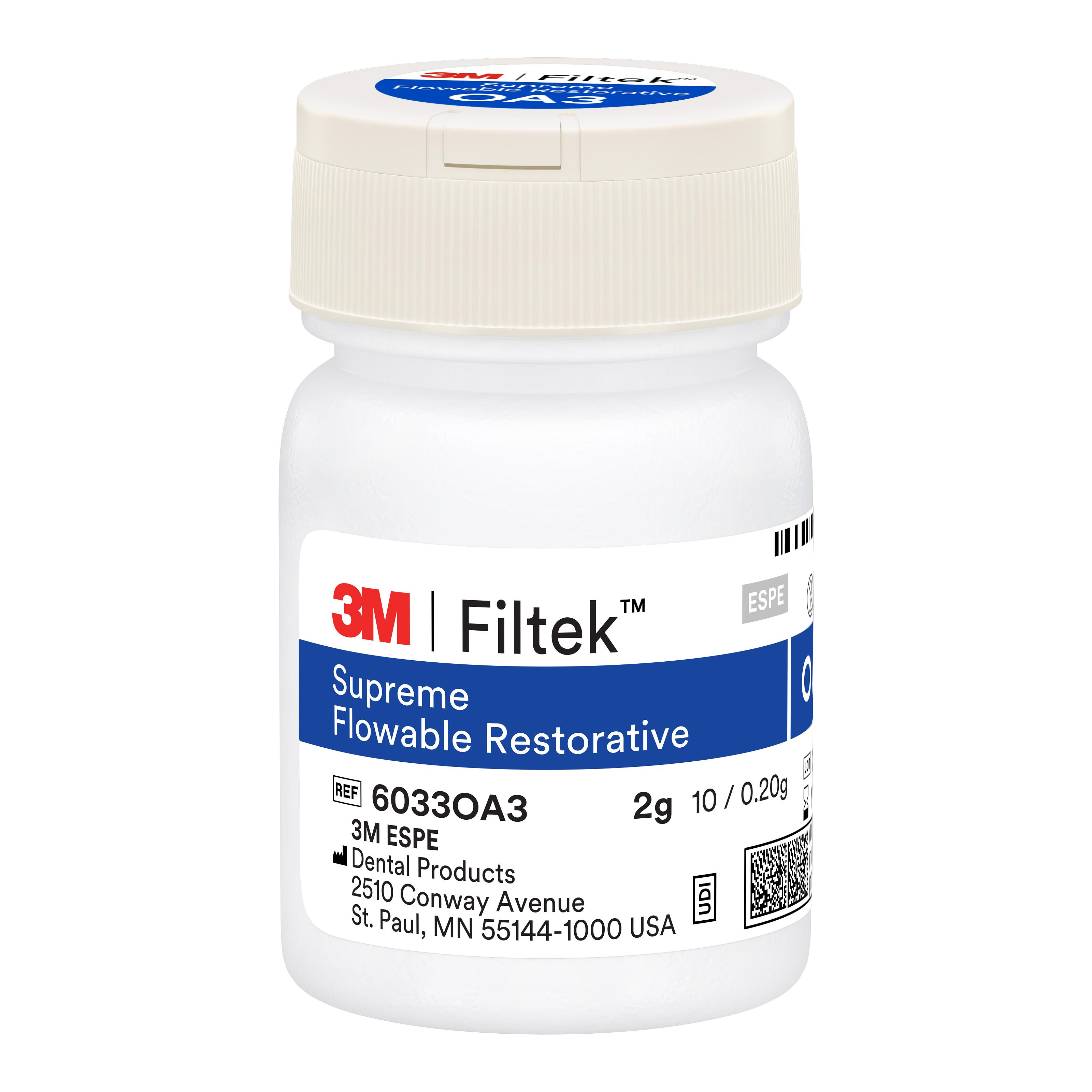 Filtek Supreme Flowable Capsules OA3 30Pk