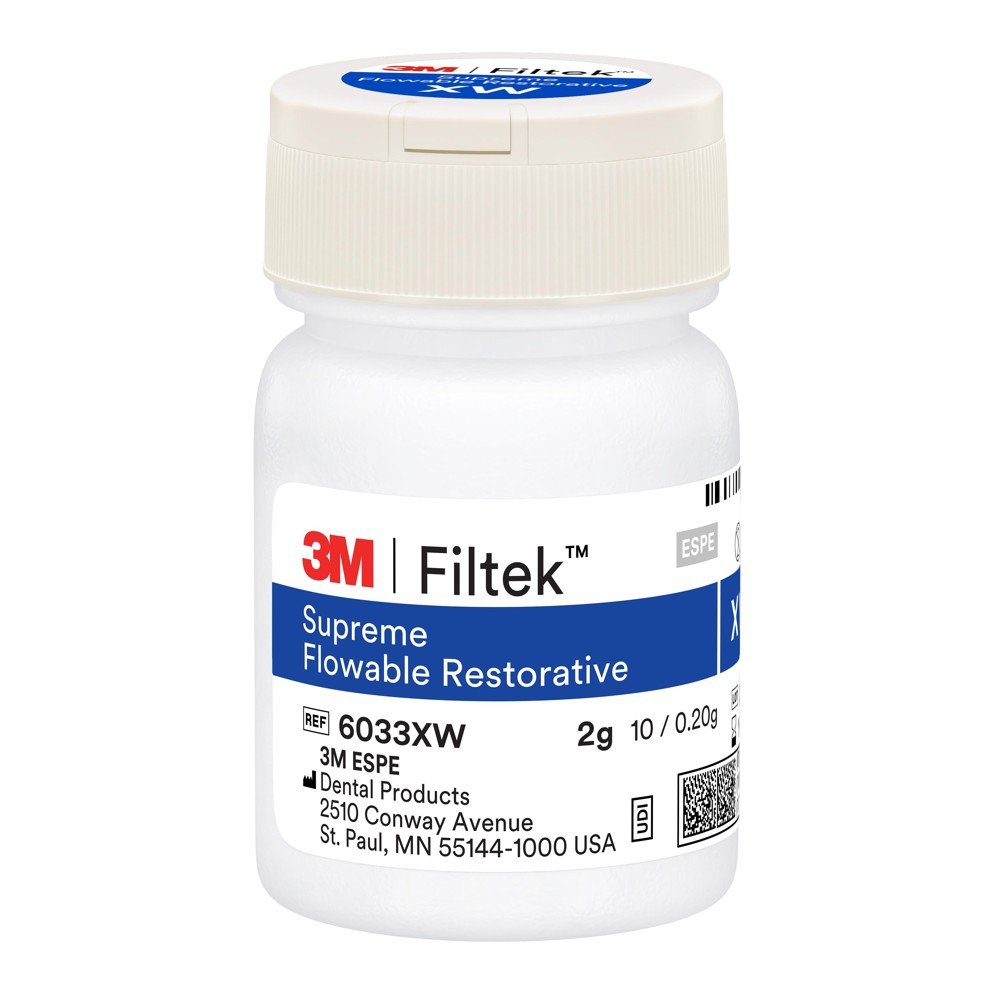 Filtek Supreme Flowable Capsules XW 30Pk
