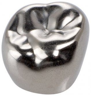 3M Stainless Steel Molar Permanent Crown 6LR2 5Bx
