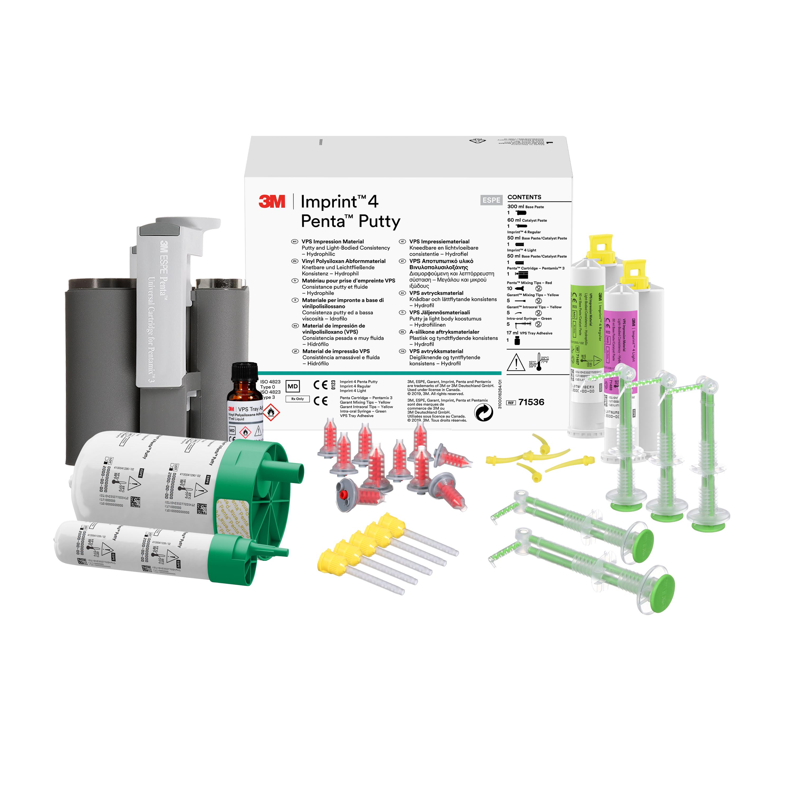 3M Imprint 4 Penta Putty VPS Impression Material Intro Kit, 71536
