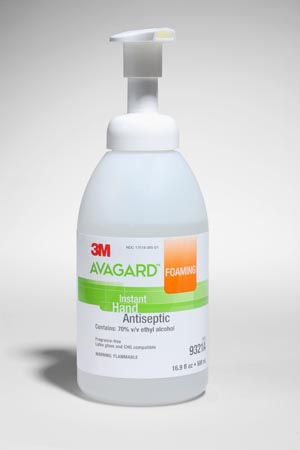 3M AVAGARD FOAM INSTANT HAND ANTISEPTIC, 9321A