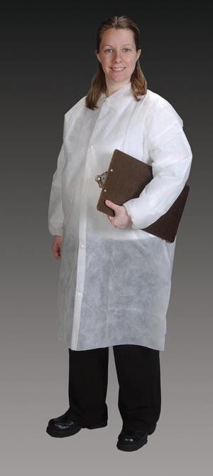 ALPHAPROTECH CRITICAL COVER GENPRO LAB COATS, LC-12421-2