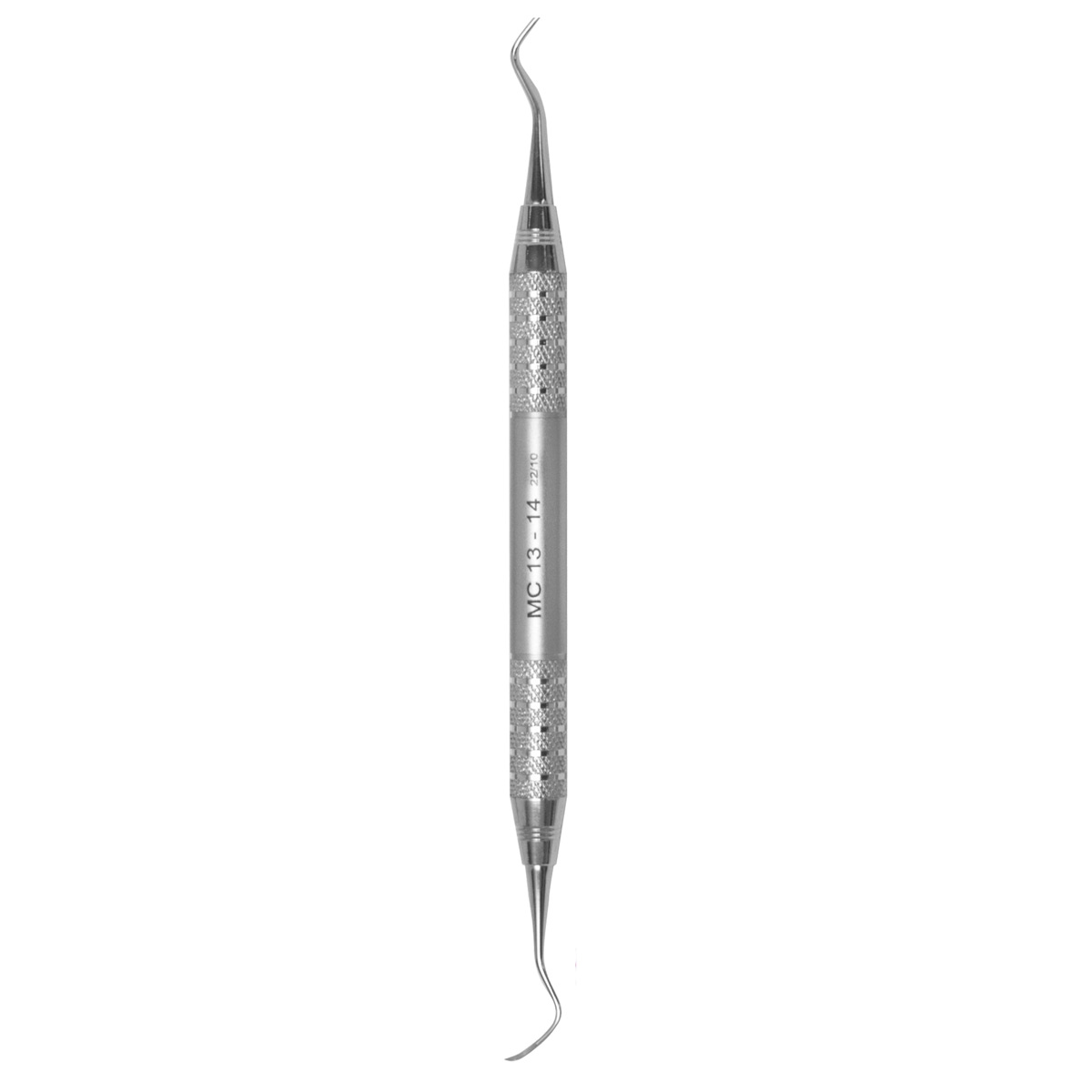 A.Titan - Universal curette with a fine blade and slightly smaller rounded toe with a severe shank angle ideal for the poster
