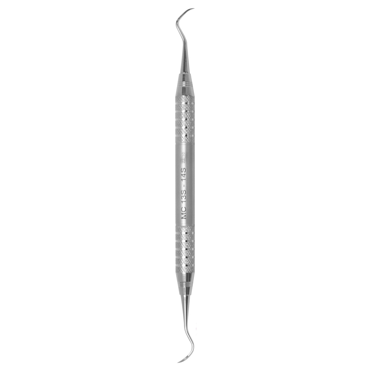 A.Titan - Designed for tight posterior areas with pocket depths of 3mm or less the in.Sin. denotes sharpened to a point. Has 