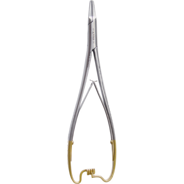 A.Titan - Mathieu-Ryder, double spring, for 3/0 - 6/0 suture, 6 3/4