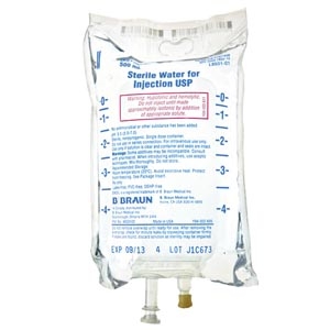 500mL Sterile Water EXCEL (Rx) 24/cs (48 cs/plt) (Continental US+HI Only Excluding IN and ND) (Item on Manufacturer Allocatio
