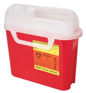 BD PATIENT ROOM SHARPS COLLECTORS, 305425