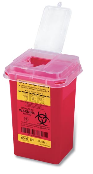 BD PHLEBOTOMY SHARPS COLLECTORS, 305635