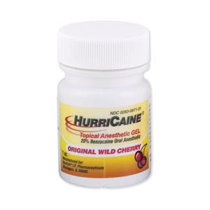 Hurricaine Liquid Topical Anesthetic Cherry 1oz