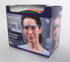 TIDISHIELD ASSEMBLE 'N GO EYESHIELD ASSORTED FRAMES, 9211-100