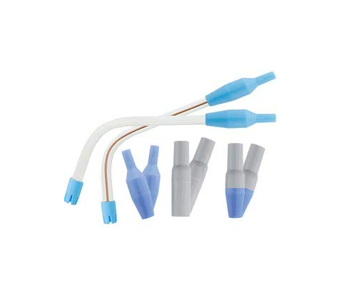 Safe-Flo Saliva Ejector Backflow Valve Blue 100Bg