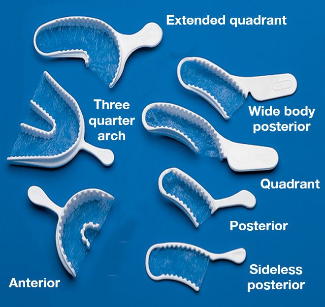 Premium Bite Registration Tray Posterior 50/pk. - MARK3*