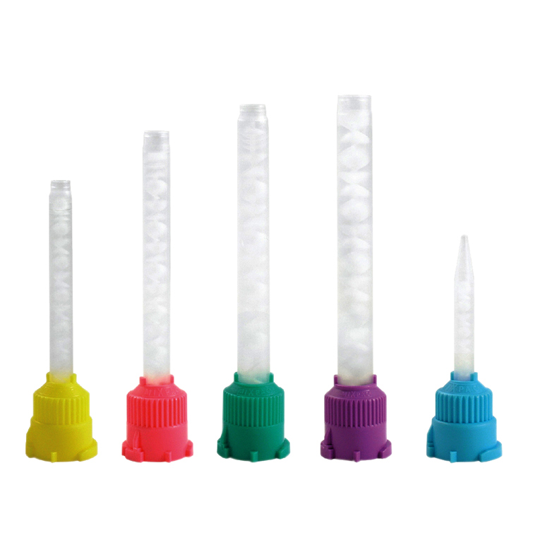 HP Mixing Tips Brown Short Tapered End 1:1 For Temporary Cement 30/pk. - MARK3*