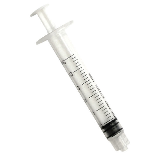Luer Lock Endo Irrigation Syringe 3cc 100/pk. - MARK3*