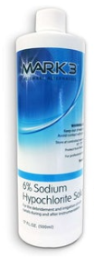 Sodium Hypochlorite Solution 6% 17oz. Bottle - MARK3*
