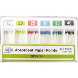 Absorbent Paper Points Meta Paper Points Medium"