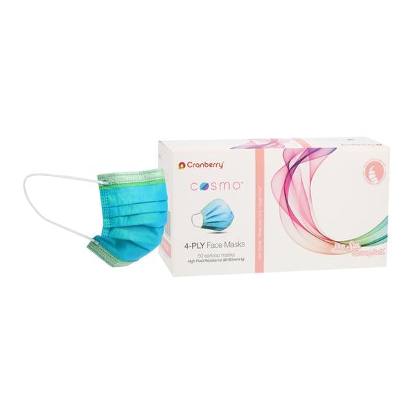 COSMO Face Mask Galactic Green L3 50Bx
