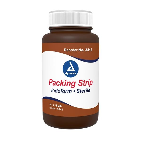 Packing Strips, Sterile Iodofo