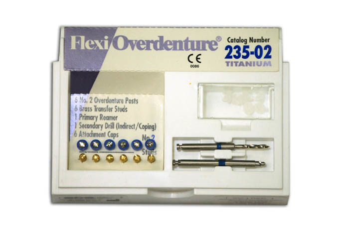 Flexi-Overdenture Titanium Refill Size 2 Blue