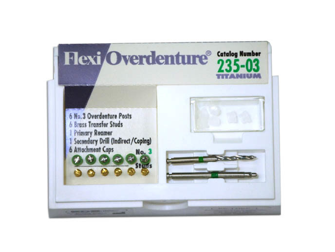 Flexi-Overdenture Titanium Refill Size 3 Green