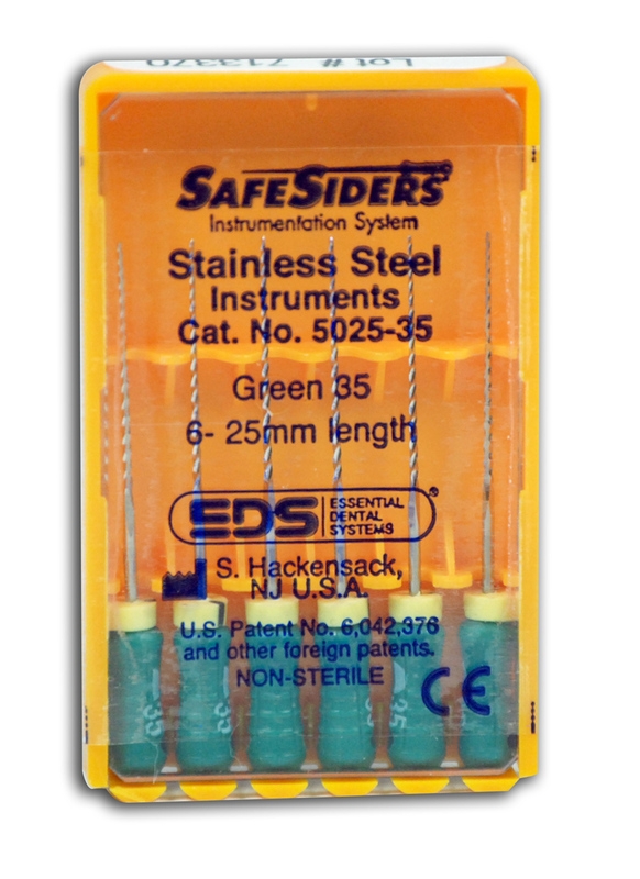 SafeSider Reamers #35 25mm Green 6/Pack