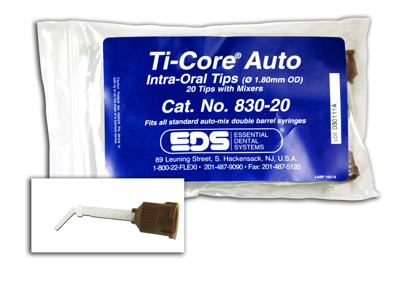 Ti-Core Auto E Intra Oral Tips (20 tips w/ mixers)