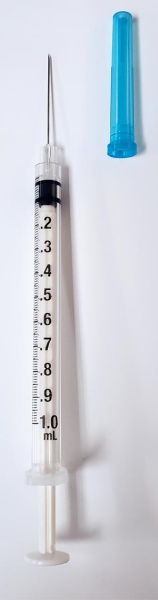 Tuberculin Syringe 1cc with Ne