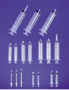 Exel International Inc. - Syringe, Luer Lock, 3cc, Low Dead Space Plunger, With Cap