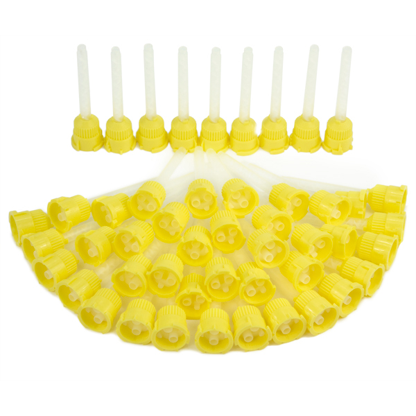 Dynamix Mixing Tips Yellow 50Pk