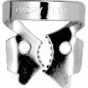 Ivory Rubber Dam Clamps, Winged 13A, Left Partially Erupted, 3rd Molar