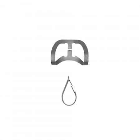 Hu-Friedy - Clamp Rubber Dam - #212SA #6 Satin Steel