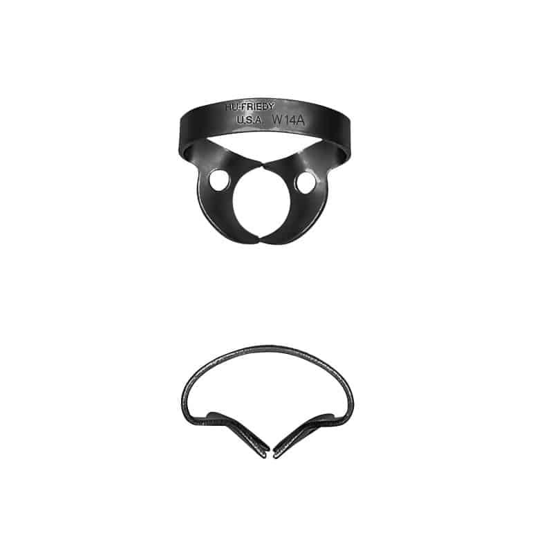 Hu-Friedy - Clamp Rubber Dam - #W14A Black Line