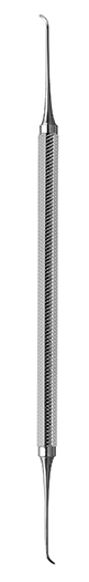 Hu-Friedy - HU1/2 Double End Curette - #2 Octagon