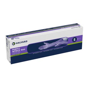 Purple Nitrile Max Gloves X-Large 50/Bx
