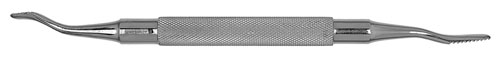 J & J Instruments - BONE FILE #12A CROSS-SERR