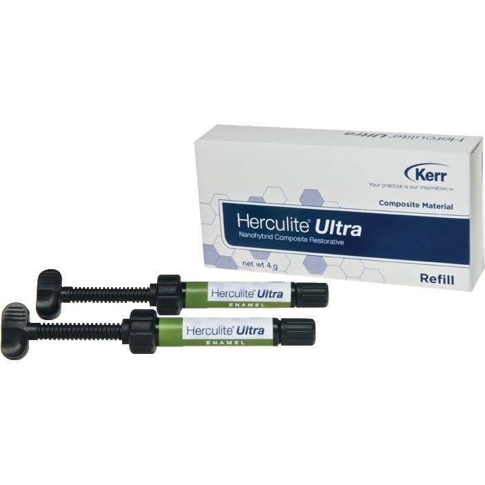 Herculite Ultra, C1 Enamel, Syringe, 4 g, 34341, Kerr, 34341