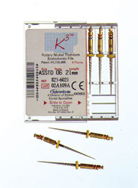 K3 Files .02/.04/.06, .06 Taper, 30mm, #55, 6/Pkg., 825-6550, Kerr, 825-6550