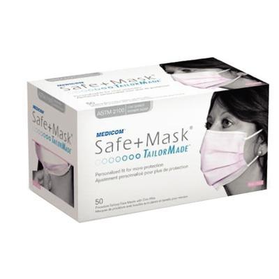 SafeMask TailorMade Earloop Masks Level 3 Blue 50Bx
