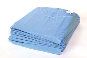 Medicom Isolation Gown Regular Blue 10Bg