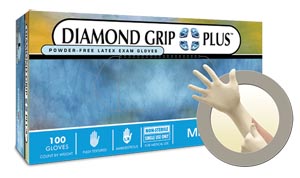 MICROFLEX - GRIP PLUS POWDER-FREE LATEX EXAM GLOVES - X-Large
