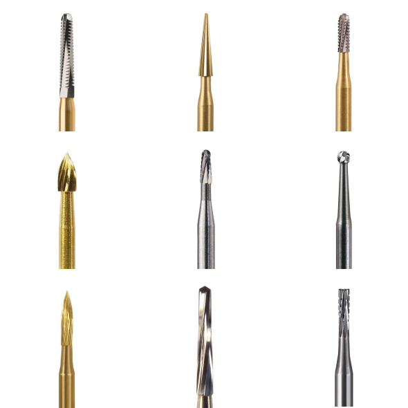 Microcopy - NeoBurr Carbide Bur Friction Grip - Pear FG 330