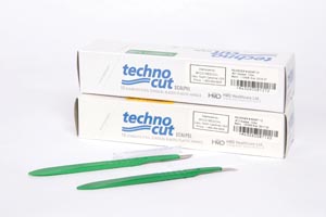 MYCO TECHNOCUT DISPOSABLE SCALPELS, 6008T-12