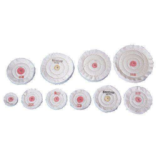 Muslin Buffs, 3 x 35 ply, 12/pkg