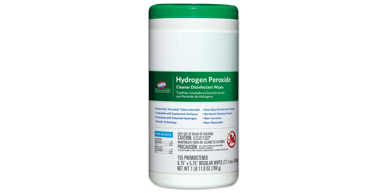 Clorox Hydrogen Peroxide Surface Wipes 6.75