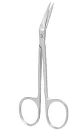 Nordent - Surgical Scissors 4.5 in Iris Curved Stainless Steel