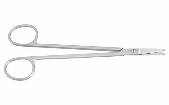 Nordent - Scissors, Straight Suture, 6 1/4 (160 Mm)