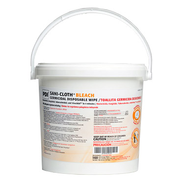 PDI SANI-CLOTH BLEACH GERMICIDAL DISPOSABLE WIPE, P7007P